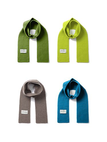 Lyra Lambs Wool Scarf _ 4 Colors - White Project - Modalova