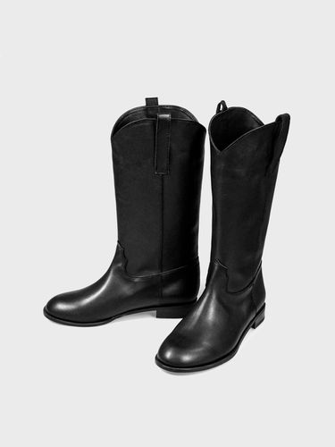 Harris Mannish Mood Western Boots_Black - ATTITUDE;L - Modalova