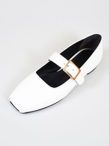 Tiersen Flat Shoes_White - ATTITUDE;L - Modalova