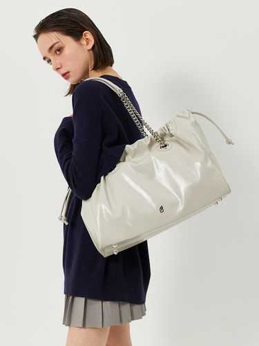 CH. Square Trawstring Bag_Light Gray - BADGIGI - Modalova