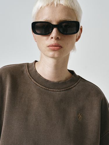 Overfit Classic Sweatshirt_Ashed Brown - NOIRER for WOMEN - Modalova