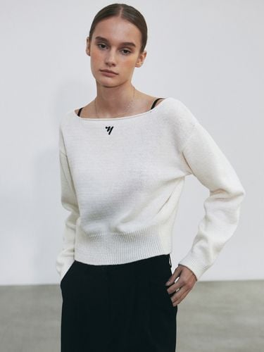 Minimal NNC Boat Neck Knit - NICK&NICOLE - Modalova