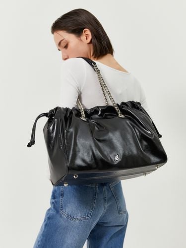 CH. Square Trawstring Bag_Black - BADGIGI - Modalova