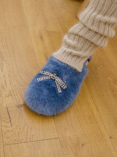 Fur Clog Mule - CHERTOI SEOUL - Modalova