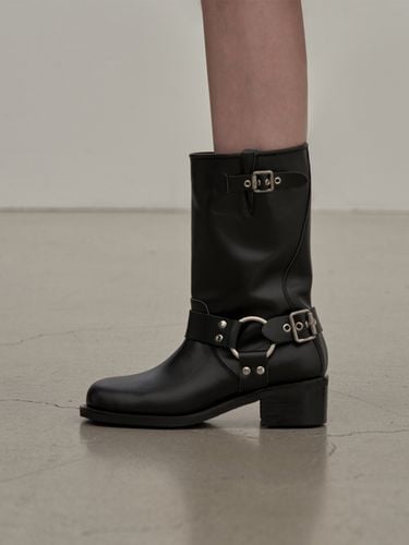 Biker Boots_Black - CHIELEI - Modalova