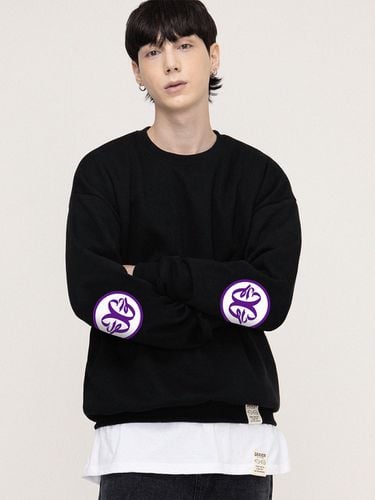 Elbow Deco Log Sweatshirt_Black - GRAVER - Modalova