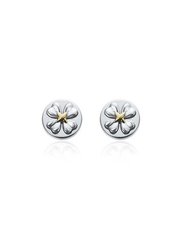 Coin Clover Earrings - SSIL - Modalova