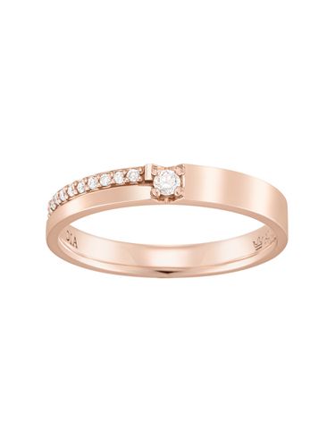 Mariebel 14k Dia Couple Ring (W) - J.ESTINA - Modalova