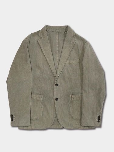 Corduroy Regular Fit Jacket - Taupe - birbante - Modalova