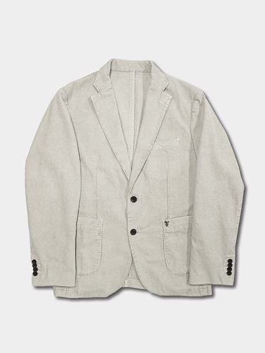 Corduroy Regular Fit Jacket - Ecru - birbante - Modalova