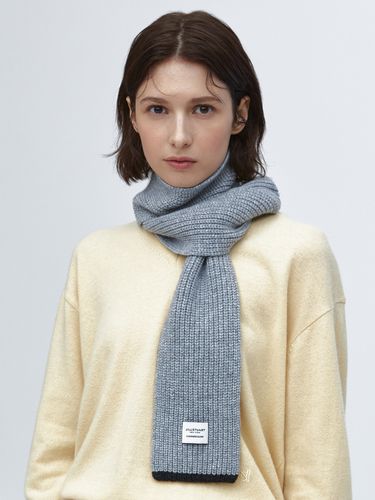 Line Wool Cashmere Scarf_Gray - JILLSTUART - Modalova