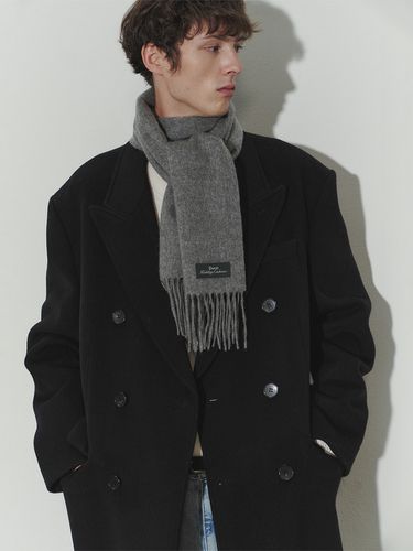 Fringed Cashmere Scarf _ - Dunst for MEN - Modalova