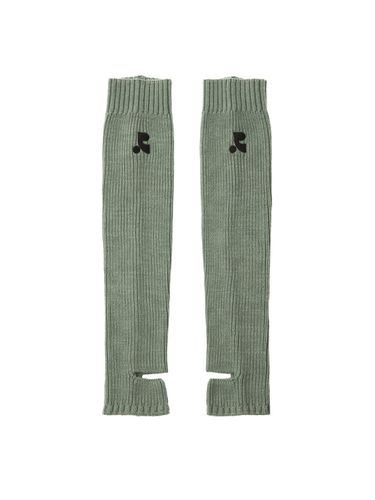 RR Logo Leg Warmer_Khaki - Rest&Recreation - Modalova