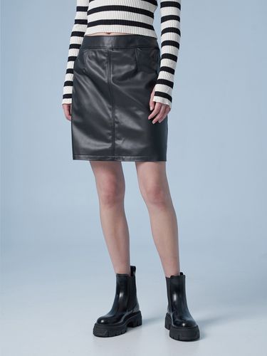 Leather Round Skirt _ 2Colors - SPERONE - Modalova