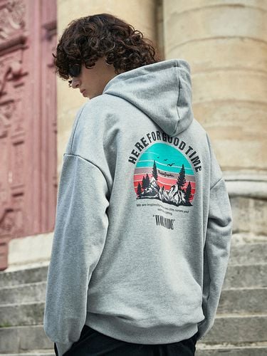 World Wide Sunset Hoodie T-shirt (4 Color) - Fluke - Modalova