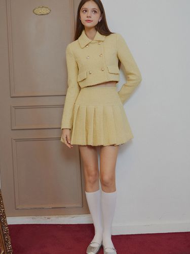 Linnae Tweed Skirt - IvanaHelsinki - Modalova