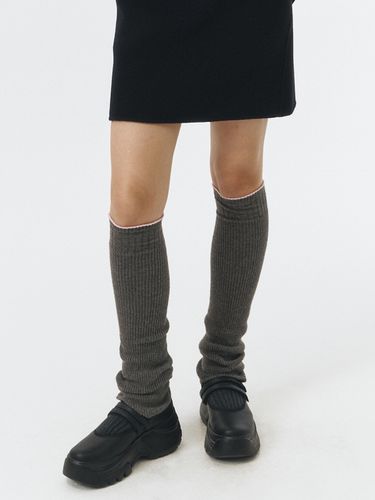 Basic Knit Leg Warmer (VC239OSS001M) - VOCAVACA - Modalova