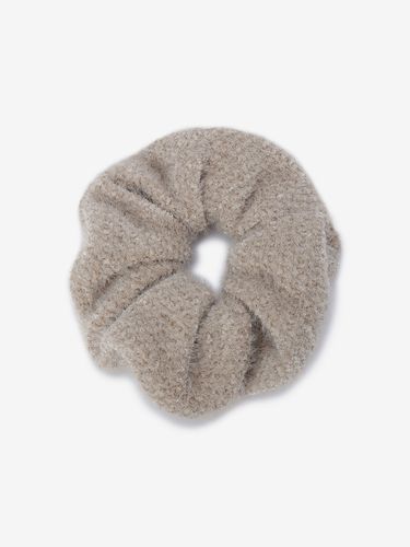 Fluffy Glitter Scrunchie_Dark Beige - CC collect - Modalova