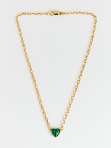 Petite Heart Necklace_Green - viollina - Modalova