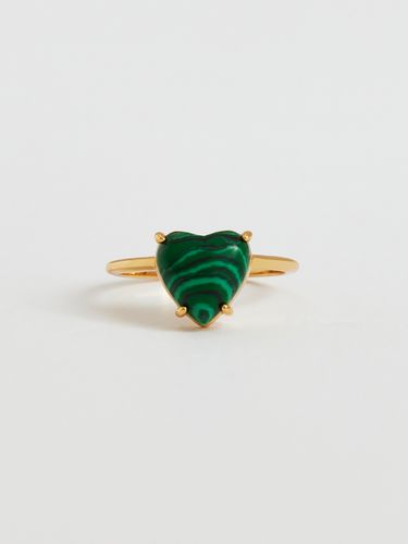 Petite Heart Ring_Green - viollina - Modalova