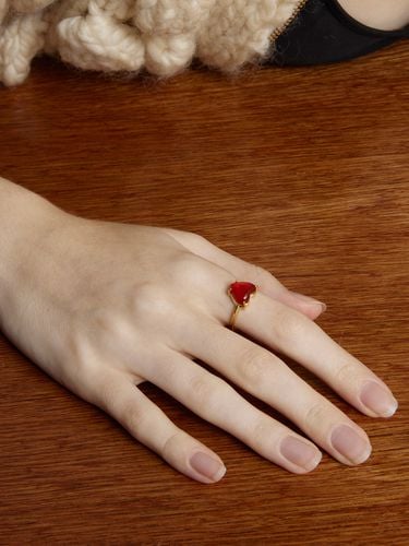 Petite Heart Ring_Red - viollina - Modalova