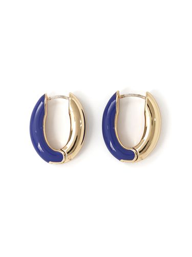 Hoop Earrings_Blue - viollina - Modalova