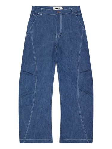 Pintuck Jeans - Blue - MEA - Modalova