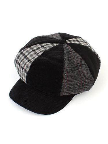 Patchwork Corduroy Newsboy Cap - Universal chemistry - Modalova