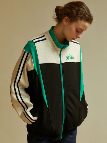 Warm Track Jacket (Black) - GREENBUTTER - Modalova