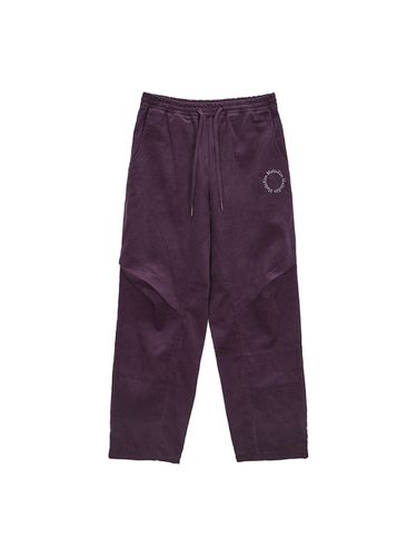 Corduroy Banding Pants - Purple - Matin Kim - Modalova