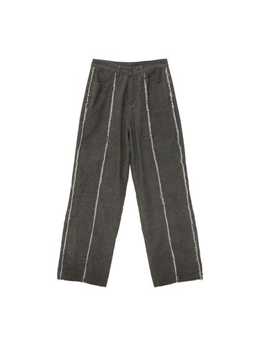 Corduroy Rough Cut Pants - Matin Kim - Modalova