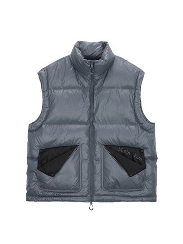 Folded Pocket Down Vest For Men - Matin Kim - Modalova