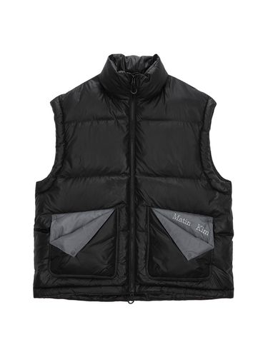 Folded Pocket Down Vest For Men - Matin Kim - Modalova