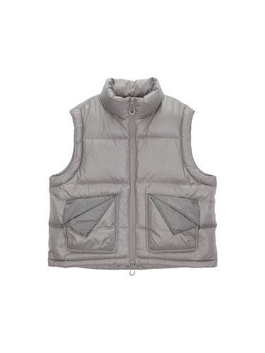 Folded Pocket Down Vest For Women - Matin Kim - Modalova