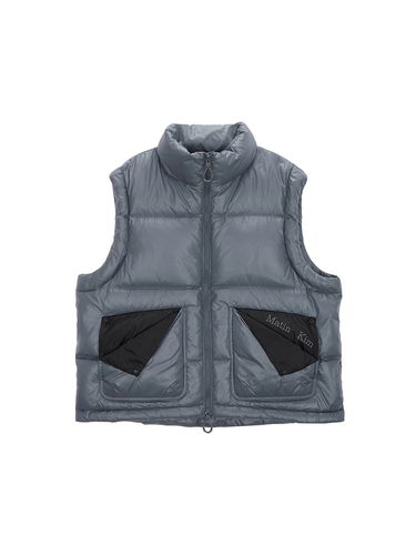 Folded Pocket Down Vest For Women - Matin Kim - Modalova