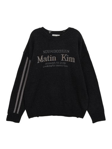 Matin Sleeve Line Knit Pullover - Matin Kim - Modalova