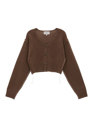 Matin Stitch Point Crop Cardigan - Matin Kim - Modalova