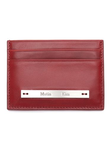 Vintage Card Wallet_Red - Matin Kim - Modalova