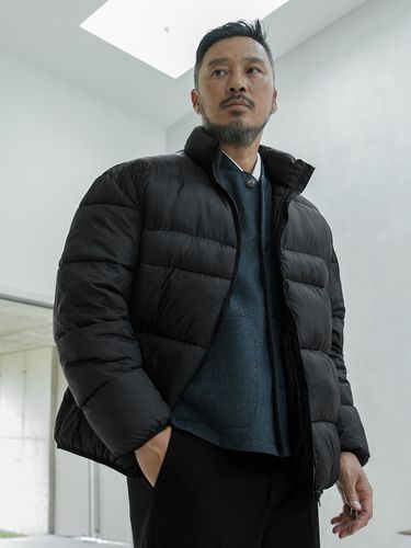 Semi-Oversized Fit Minimal Puffer _ - RUGGED HOUSE - Modalova