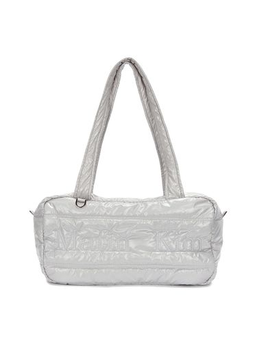 Logo Stitch Padding Square Bag_Grey - Matin Kim - Modalova