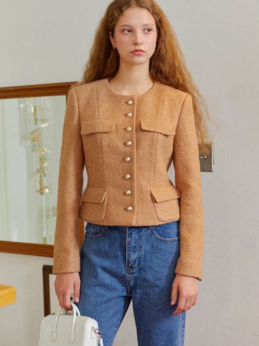 Suzie Wool Tweed Midi Jacket - IvanaHelsinki - Modalova