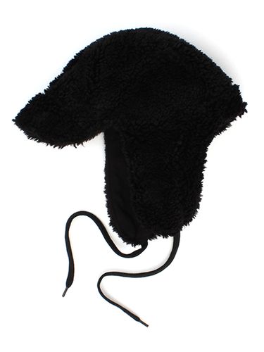 Fleece Earflap Hat - Black - Universal chemistry - Modalova