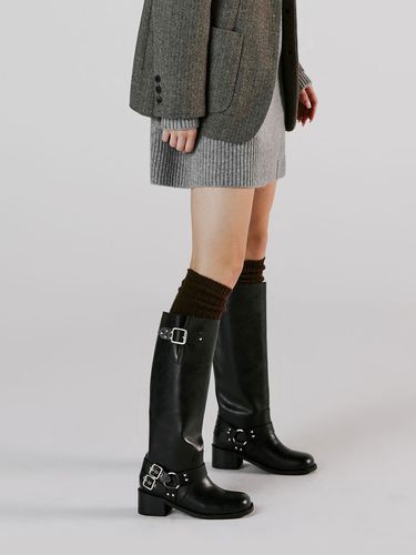 Modadew Biker Long Boots - AWESOME DEW - Modalova