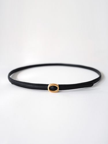 Skinny Leather Belt - PLATZCLASSIC - Modalova