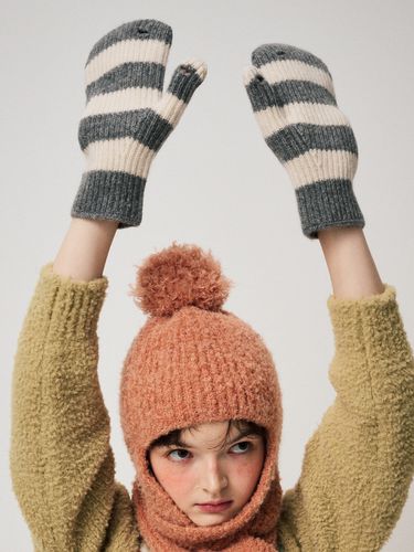 Stripe Mittens - FUNFROMFUN - Modalova