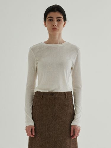 Loose fit Wool Tencel Top - STEP AROUND - Modalova