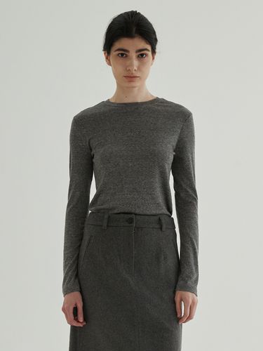 Loose fit Wool Tencel Top _ - STEP AROUND - Modalova