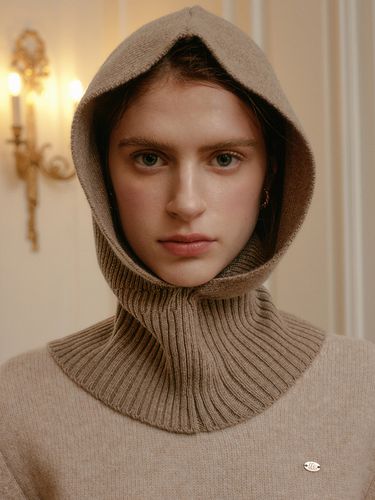 Wool Knit Balaclava - LOOKAST - Modalova