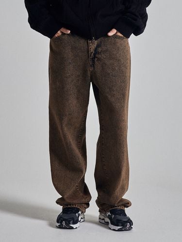 Wide Denim Pant - Brown - OTHERFITS - Modalova