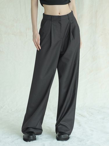 One-Tuck Slacks 100 - AVANDRESS - Modalova